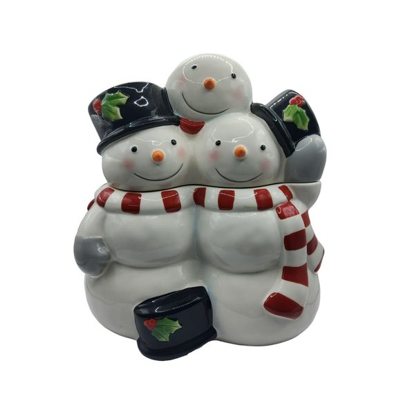 St Nicholas Kitchen St Nicholas Square Tree Lot Snowmen Cookie